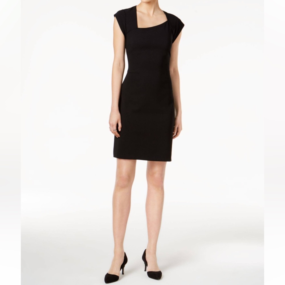 Bar III Womens Asymmetrical Dress